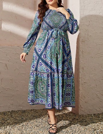 
						Rochie medie SHEIN CURVE, mix culori