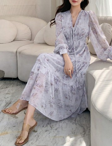 
						Rochie lunga Dazy, lila