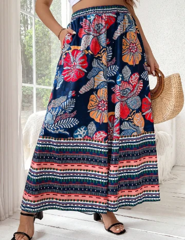 Pantaloni SHEIN CURVE, mix culori