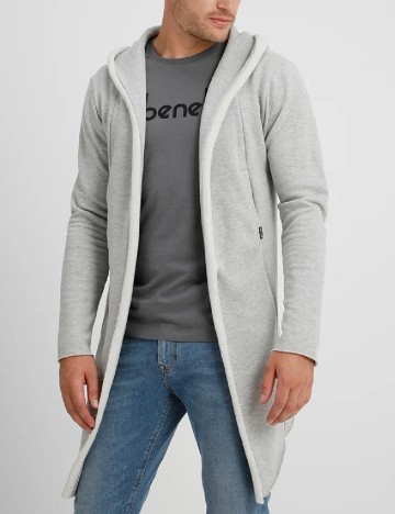 
						Cardigan INDICODE, gri