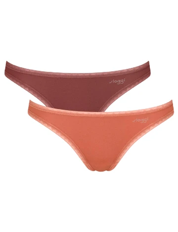 Set chiloti 2 perechi Sloggi by Triumph, mix culori