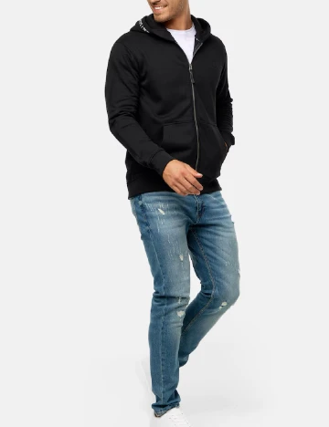 Hanorac INDICODE, negru