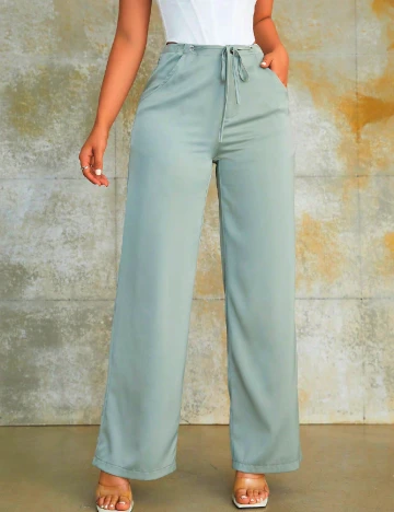 Pantaloni SHEIN, verde