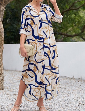 
						Rochie lunga SHEIN, mix culori