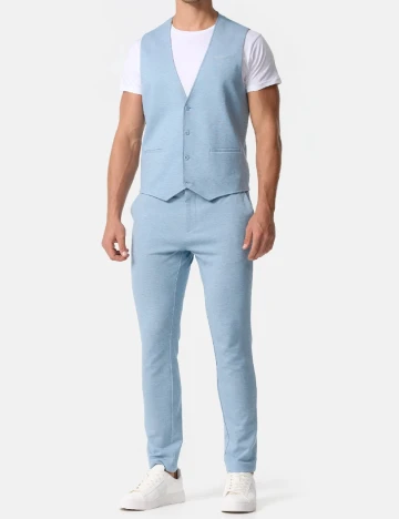 Pantaloni Jeff Urban Tailoring, albastru