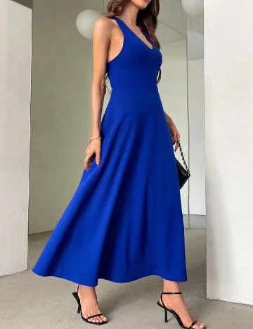 Rochie lunga SHEIN, albastru