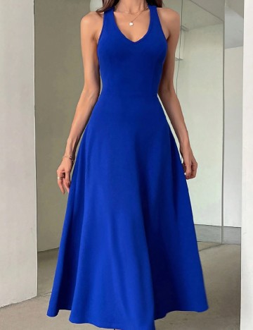 Rochie lunga SHEIN, albastru