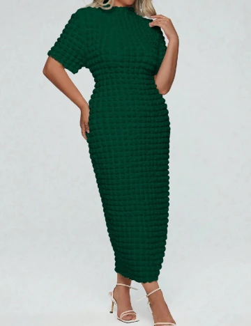 Rochie lunga SHEIN CURVE, verde