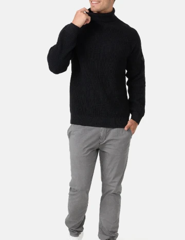 Pulover INDICODE, negru