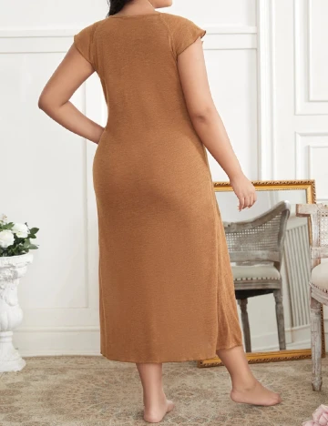 Rochie de noapte SHEIN CURVE, maro