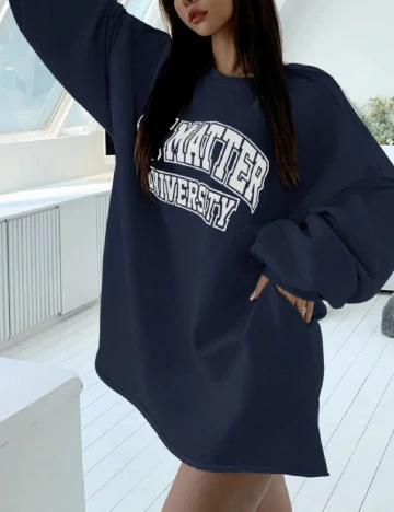 Rochie scurta Dazy, bleumarin