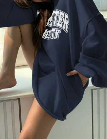 Rochie scurta Dazy, bleumarin