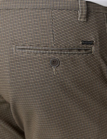 Pantaloni Jeff Urban Tailoring, maro