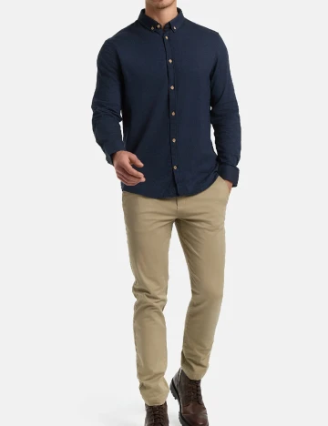 Camasa Kronstadt, bleumarin