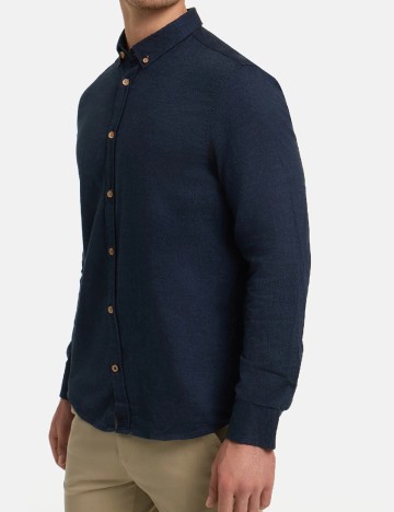 Camasa Kronstadt, bleumarin