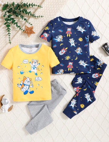 
						Set compleuri 2 bucati Shein Kids, mix culori