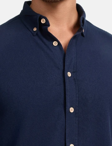 Camasa INDICODE, bleumarin