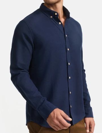 Camasa INDICODE, bleumarin