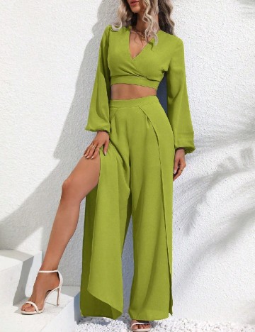 
						Compleu SHEIN, verde