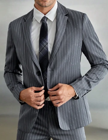 Sacou SHEIN, albastru