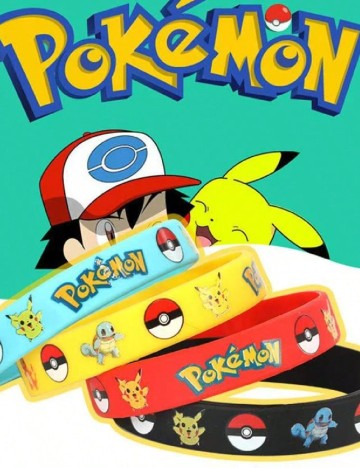 
						Set bratari Pokemon 12 buc SHEIN, mix culori