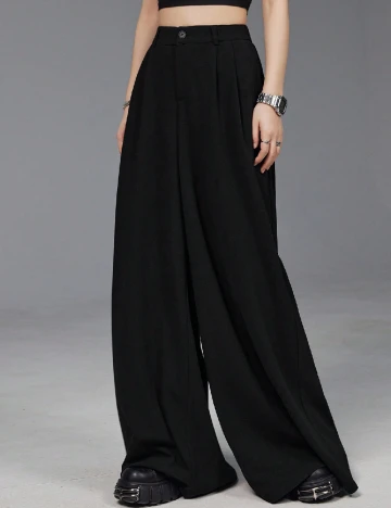 Pantaloni SHEIN, negru