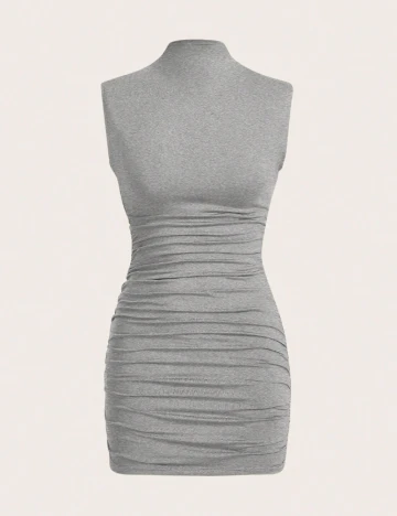 Rochie scurta SHEIN, gri