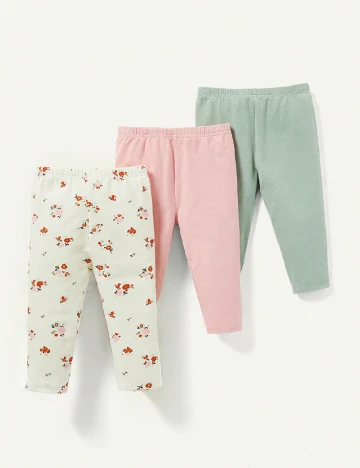Set pantaloni CozyCub, mix culori