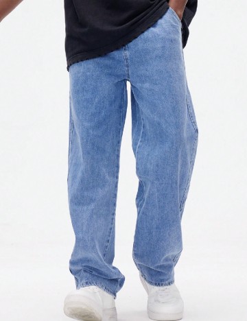 
						Blugi SHEIN, albastru