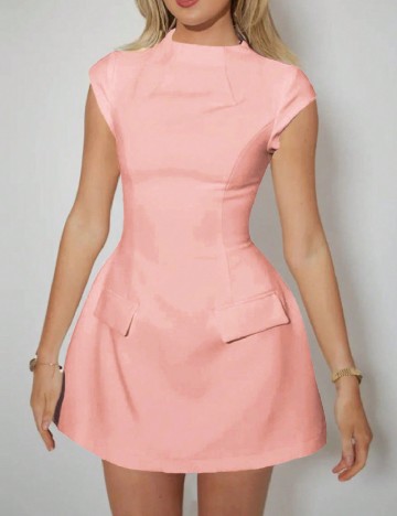 
						Rochie scurta SHEIN, roz
