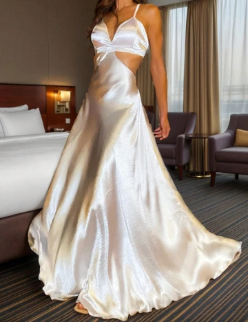 Rochie lunga SHEIN, alb