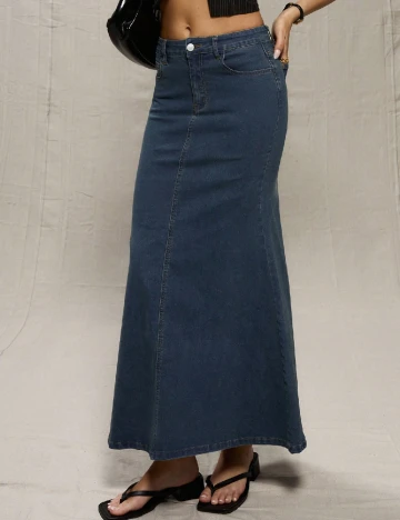 Fusta SHEIN, albastru