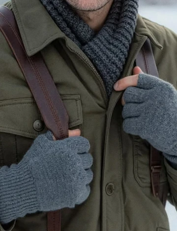 Set manusi 2 perechi Sinsay, negru/gri