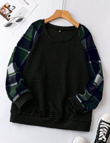 
						Bluza SHEIN CURVE, negru