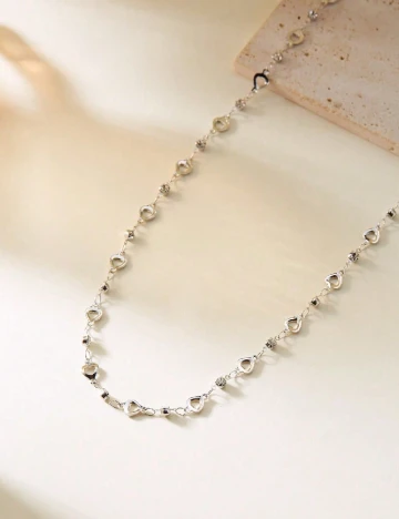 Colier SHEIN, argintiu