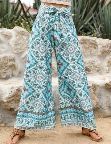 Pantaloni Anewsta, mix culori