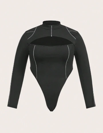 Body SHEIN CURVE, negru
