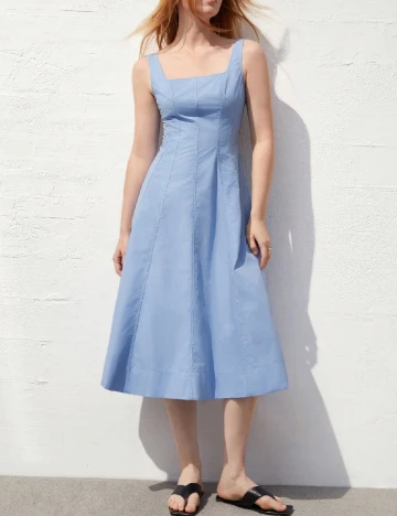 Rochie medie SHEIN, albastru