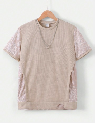 
						Tricou Shein Kids, bej