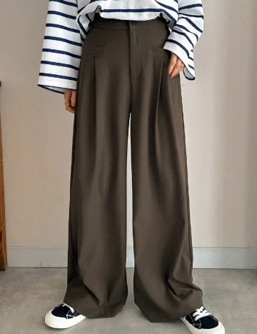 Pantaloni SHEIN, kaki