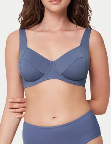 
						Sutien de baie Triumph, albastru