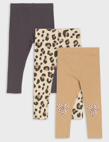 Set colanti 3 perechi Sinsay, mix culori