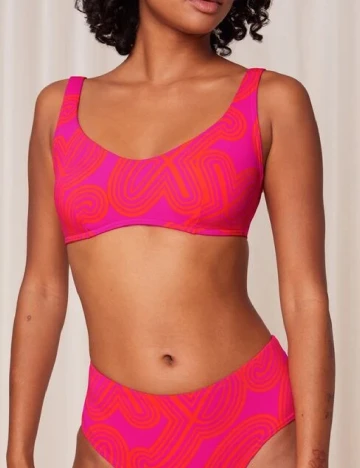 Sutien de baie Triumph, roz