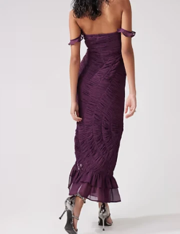 Rochie medie ASOS, mov