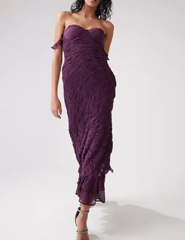 Rochie medie ASOS, mov