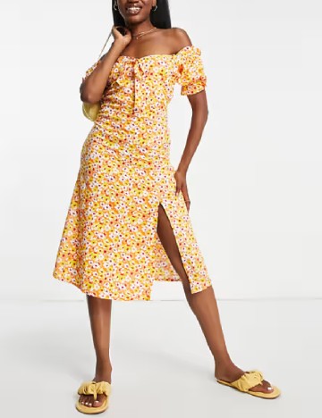 Rochie medie Influence, floral