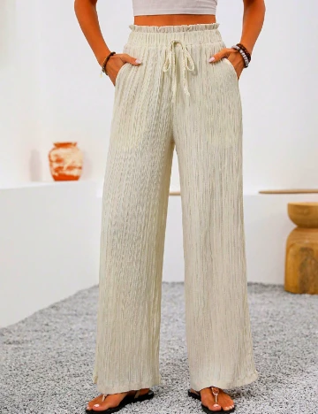 Pantaloni SHEIN, crem