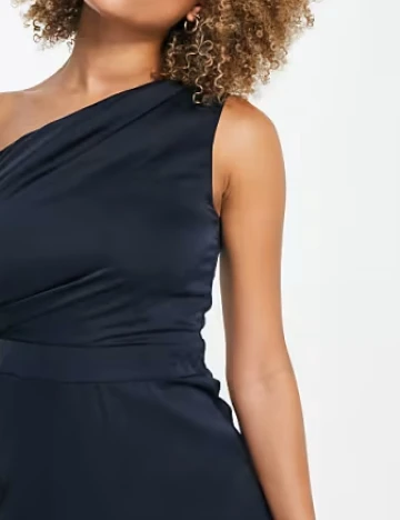 Rochie medie TFNC London, bleumarin inchis