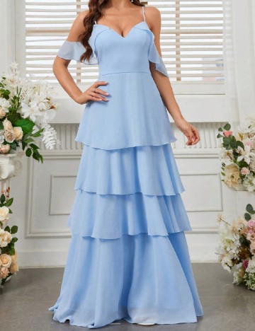 
						Rochie lunga SHEIN, albastru