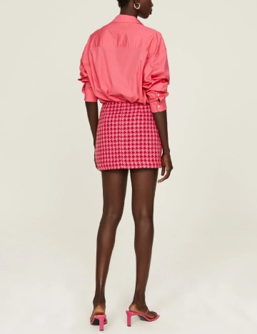 Fusta AFRM, roz/rosu